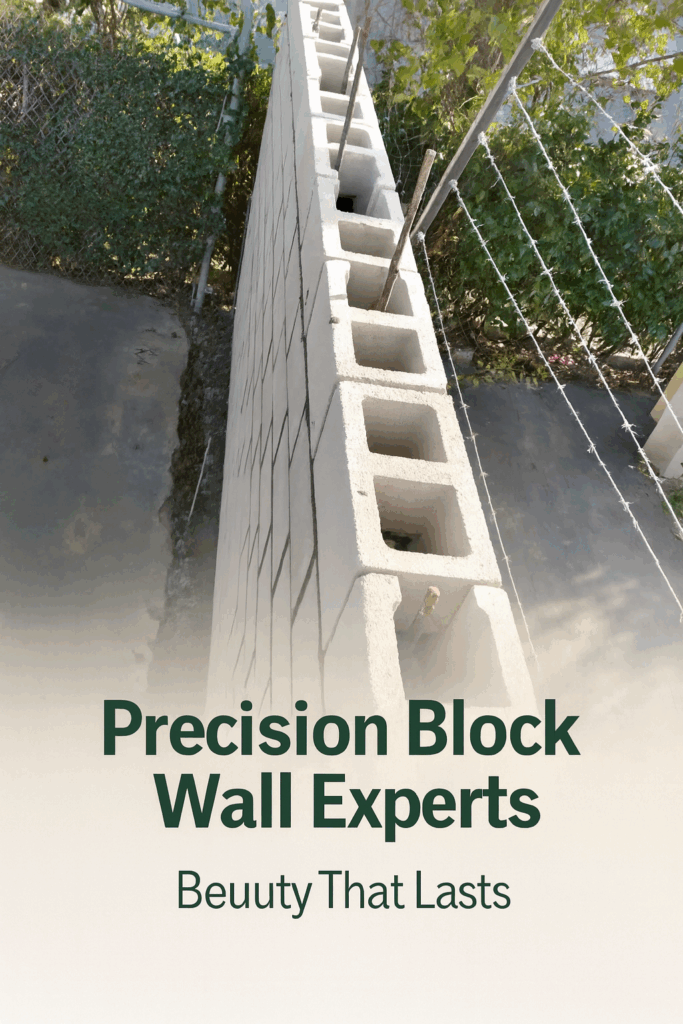 Precision Block Wall Experts